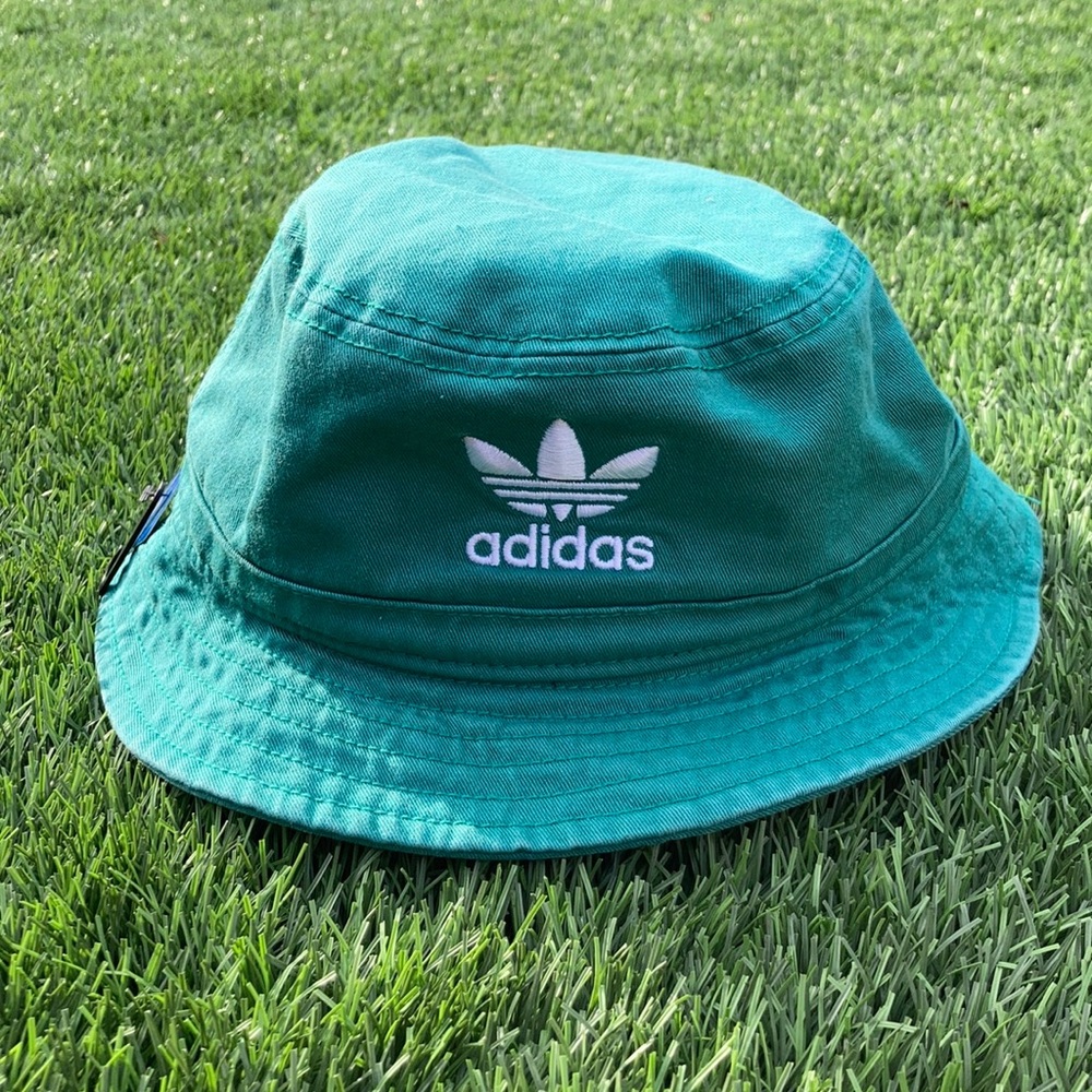 Adidas Bucket Hat // One Size // Green